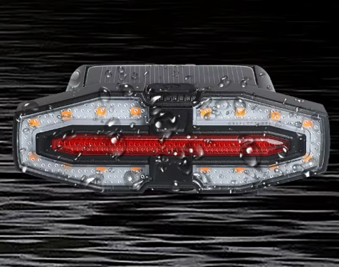 AES-027AB Luz trasera con intermitentes y carga solar - Imagen 4